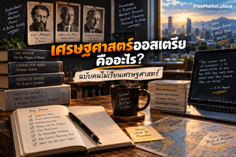 เศรษฐศาสตร์ออสเตรียคืออะไร ฉบับคนไม่เรียนเศรษฐศาสตร์