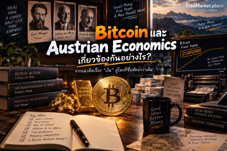Bitcoin Austrian Economics เกี่ยวข้องกันอย่างไรกับแนวคิดเรื่อง Hard Money และเงินเฟ้อ