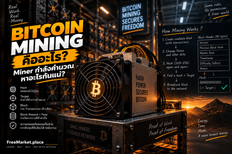 Bitcoin Mining คืออะไร Miner กำลังคำนวณหาอะไรกันแน่