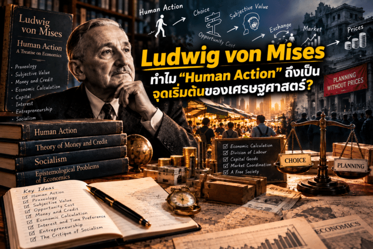 Ludwig von Mises กับแนวคิด Human Action และ Austrian Economics
