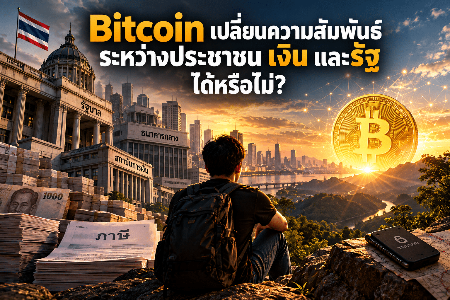 Bitcoin เงิน และรัฐ ความสัมพันธ์ระหว่างประชาชน ระบบการเงิน และ Bitcoin